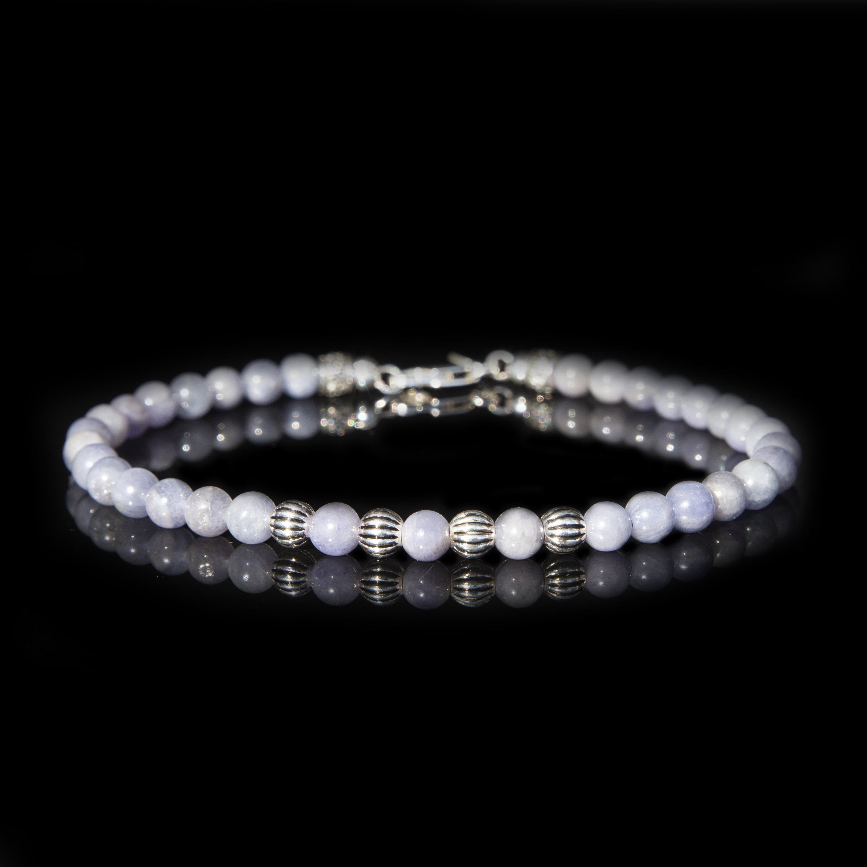 Bracciale Tanzanite 5 mm – Gioiello Raro in Argento 925