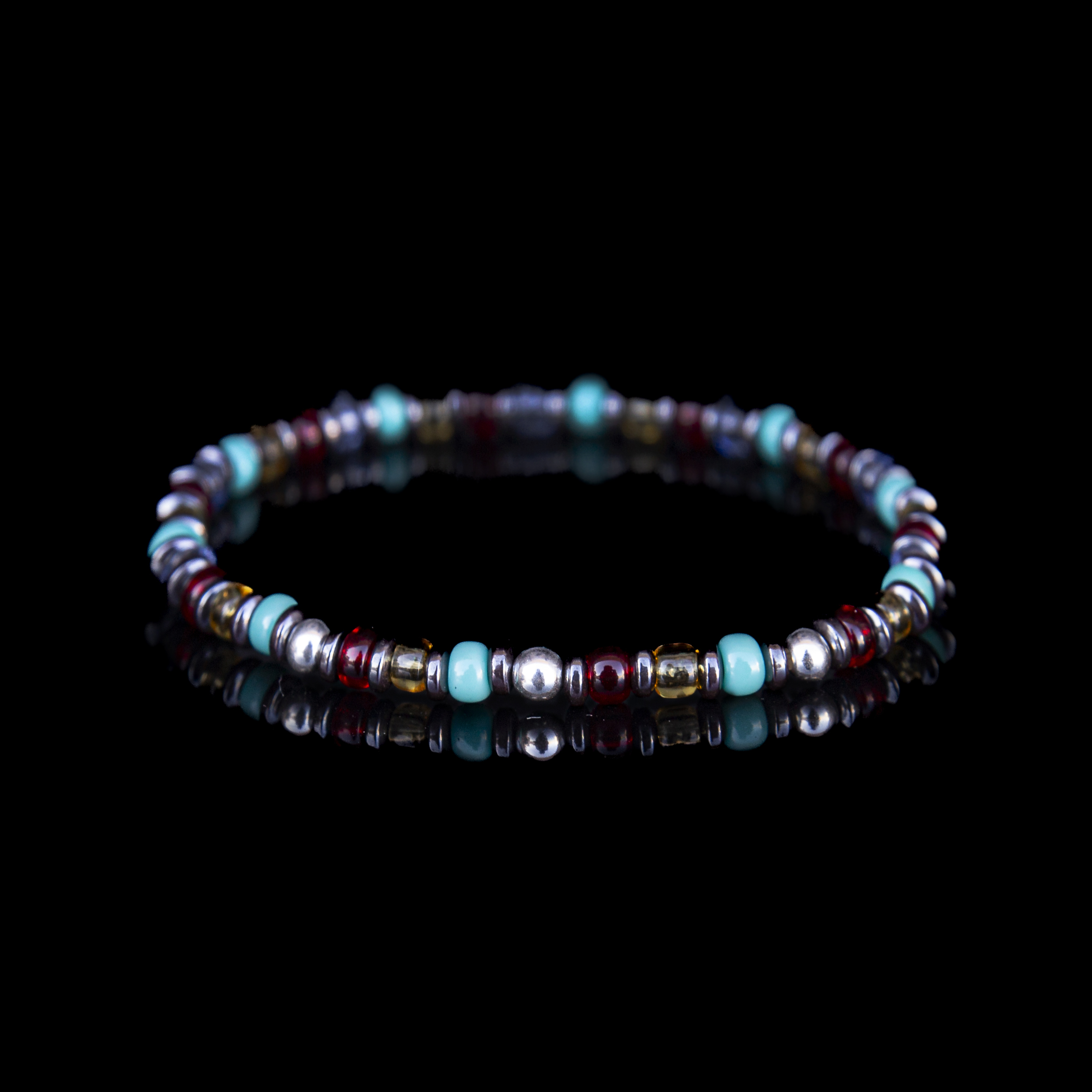 Bracciale Arcobaleno Miyuki 4 mm – Colori e Stile in Argento 925