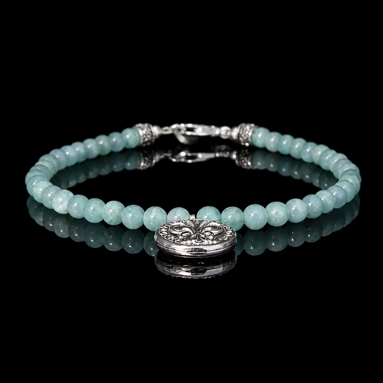 BRACCIALE AMAZZONITE RUSSA – FIORINO
