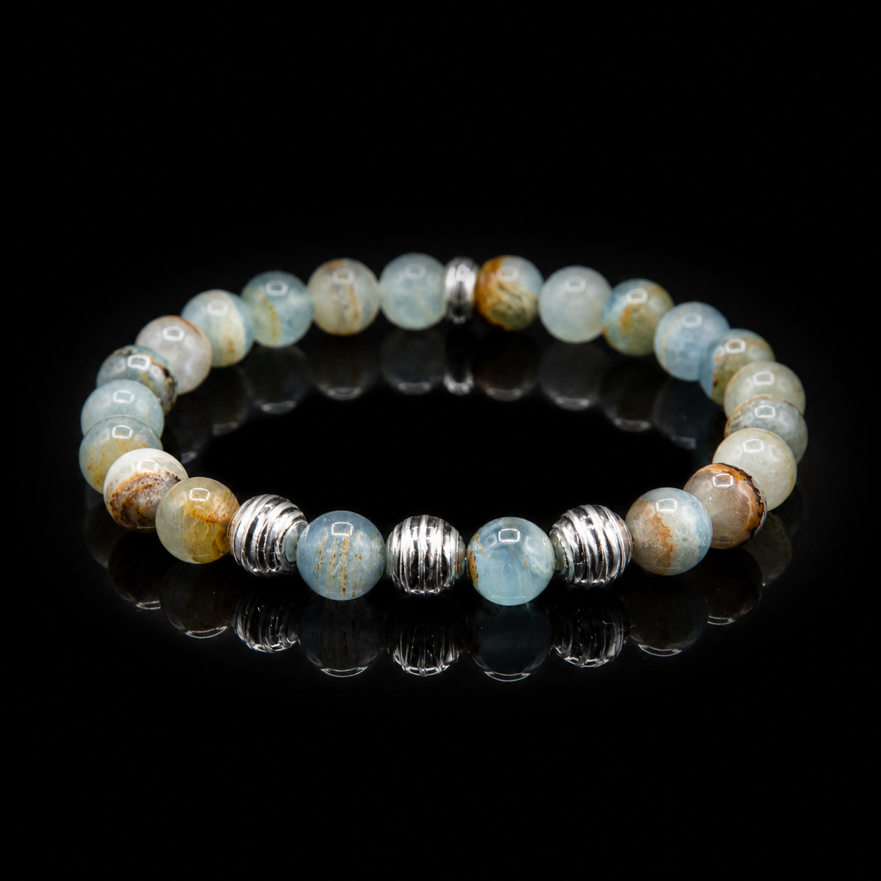 BRACCIALE CALCITE ACQUATICA LEMURIANA