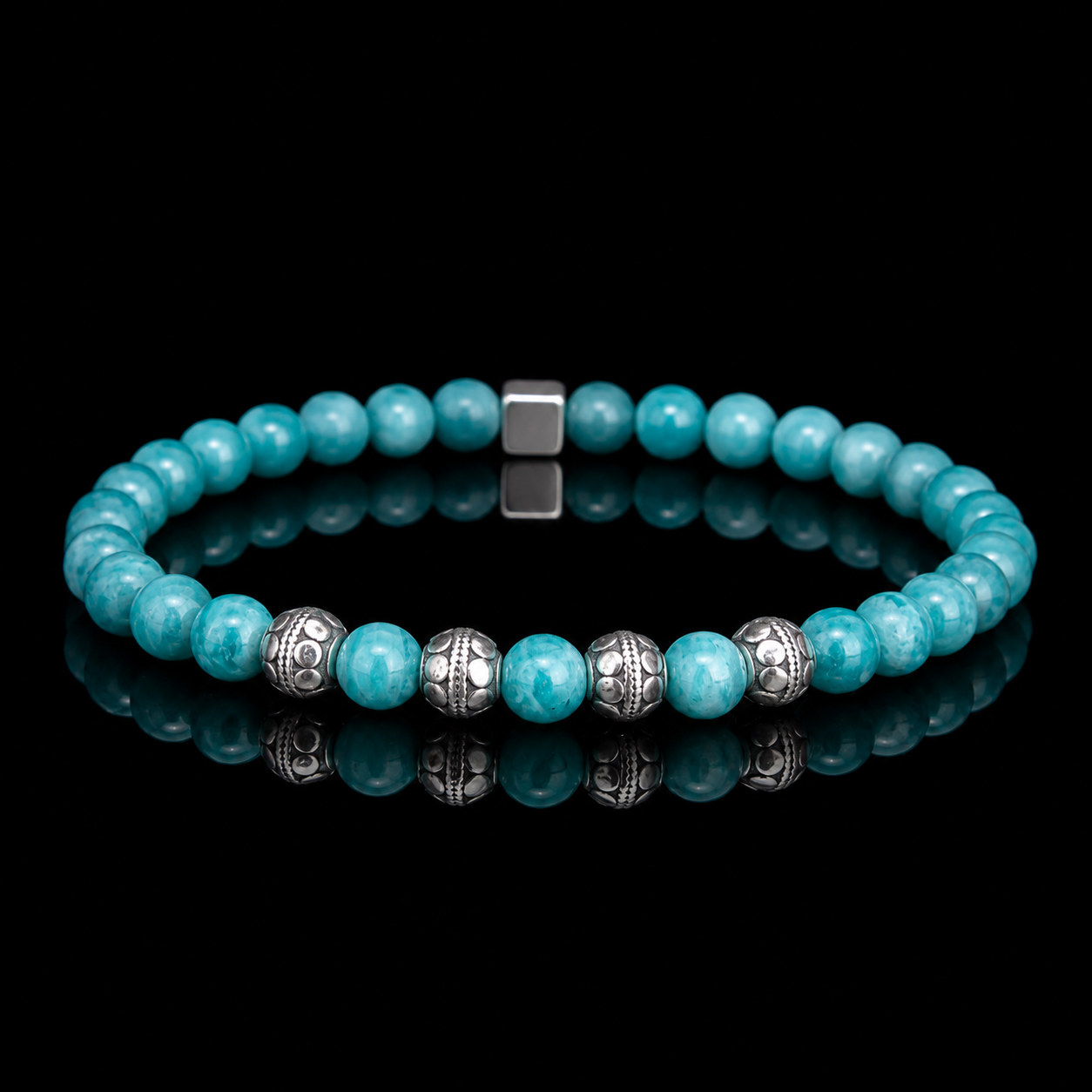 BRACCIALE AMAZZONITE RUSSA